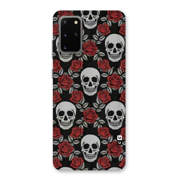 Grey Skulls Back Case for Galaxy S20 Plus