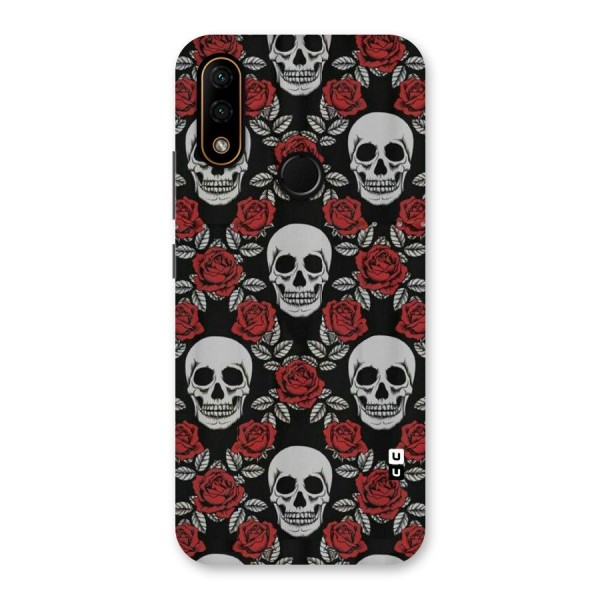 Grey Skulls Back Case for Lenovo A6 Note