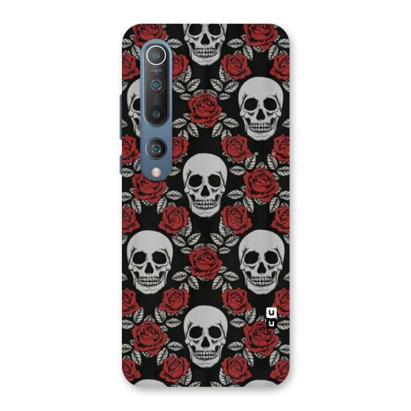 Grey Skulls Back Case for Mi 10