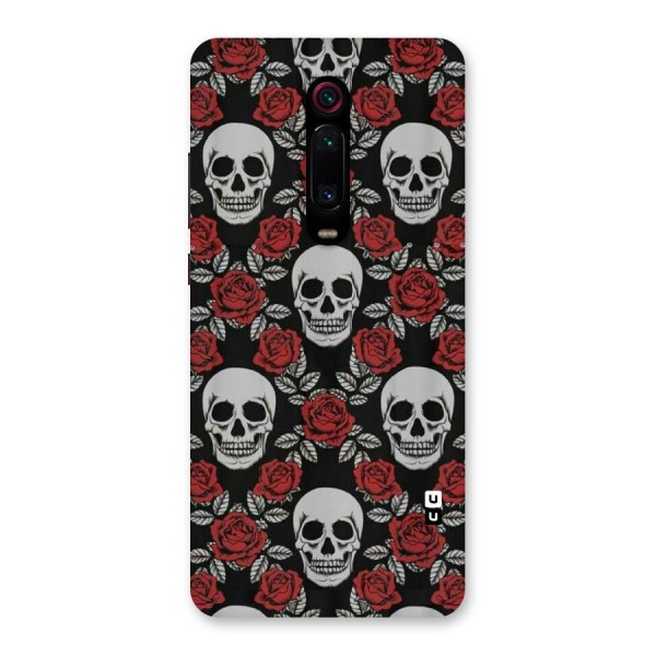 Grey Skulls Back Case for Redmi K20 Pro