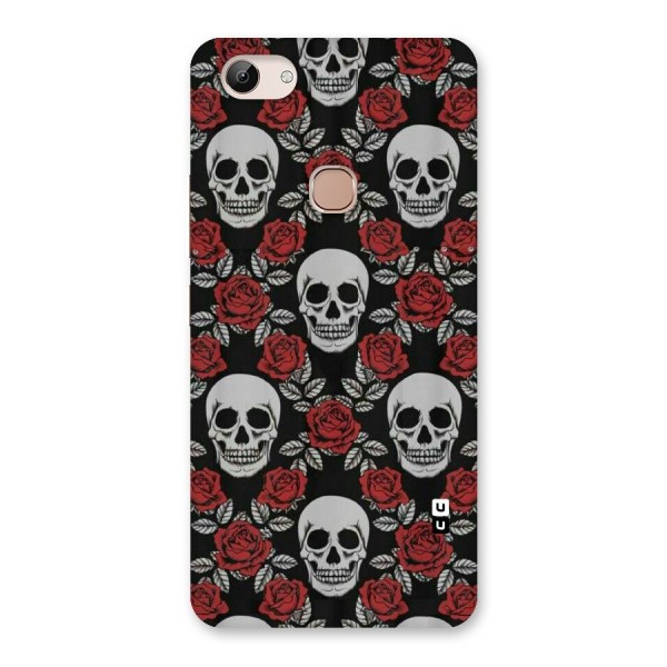 Grey Skulls Back Case for Vivo Y83