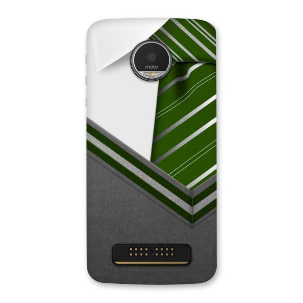 Grey Sweater Back Case for Moto Z Play