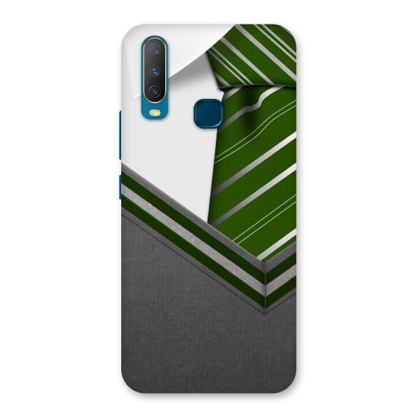 Grey Sweater Back Case for Vivo Y12