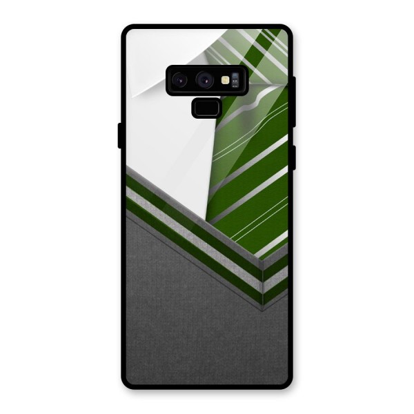 Grey Sweater Glass Back Case for Galaxy Note 9