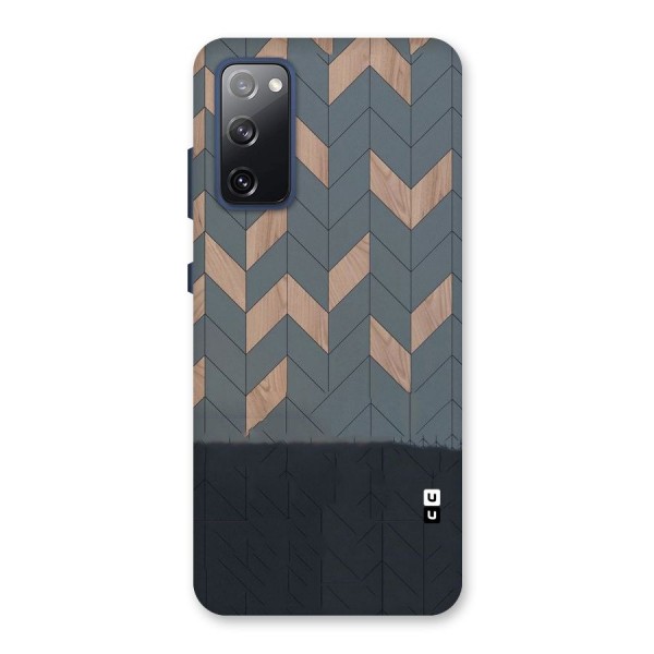 Greyish Wood Design Back Case for Galaxy S20 FE