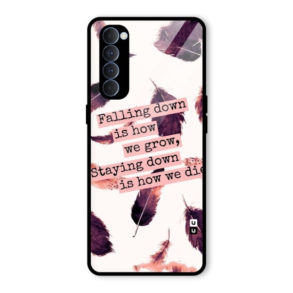 Grow Glass Back Case for Oppo Reno4 Pro