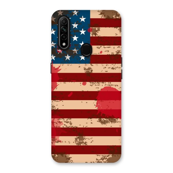 Grunge USA Flag Back Case for Oppo A31