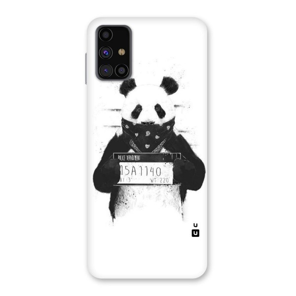 Guilty Panda Back Case for Galaxy M31s