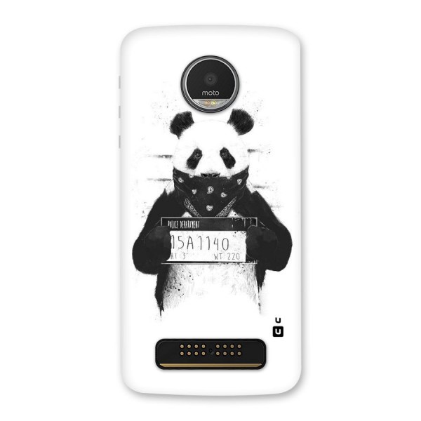 Guilty Panda Back Case for Moto Z Play