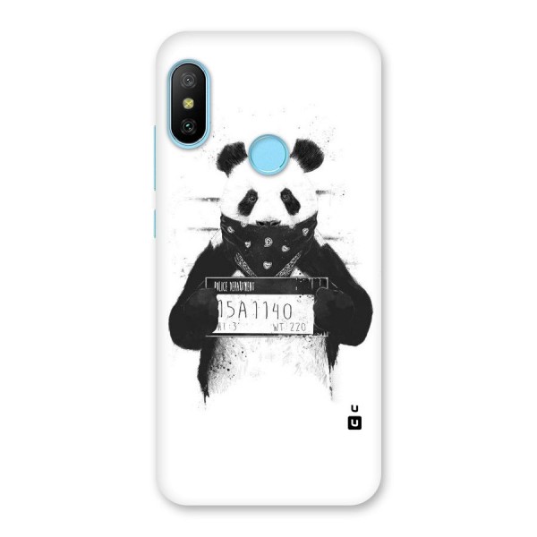 Guilty Panda Back Case for Redmi 6 Pro