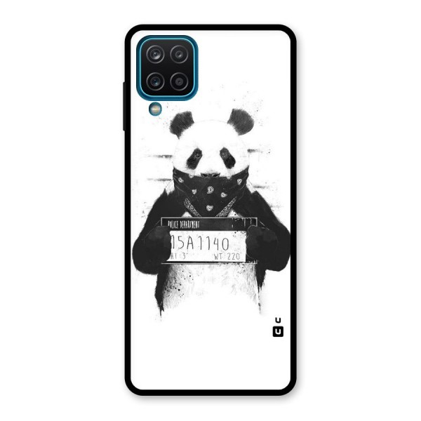 Guilty Panda Glass Back Case for Galaxy A12