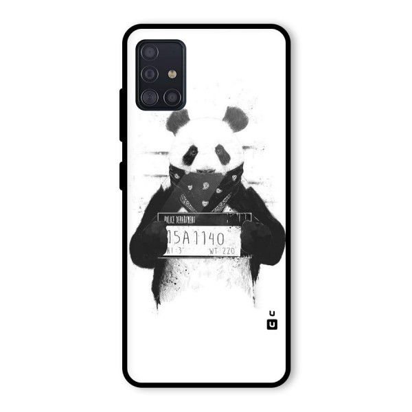 Guilty Panda Glass Back Case for Galaxy A51