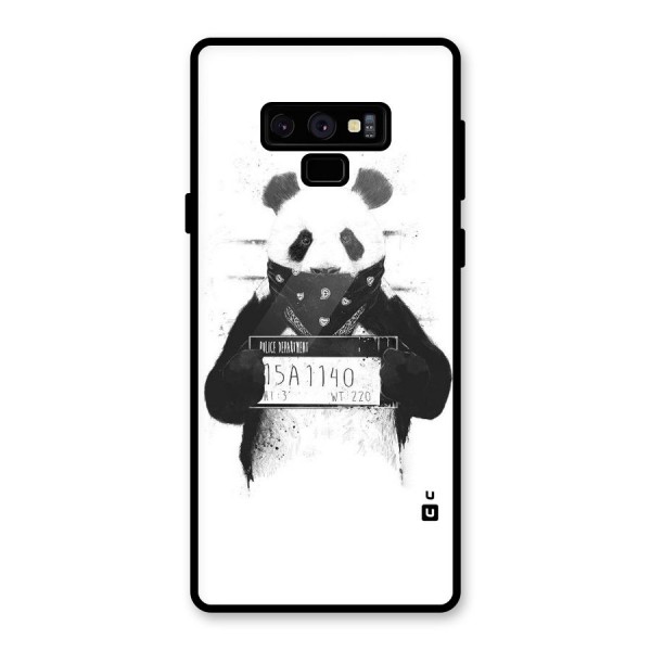 Guilty Panda Glass Back Case for Galaxy Note 9