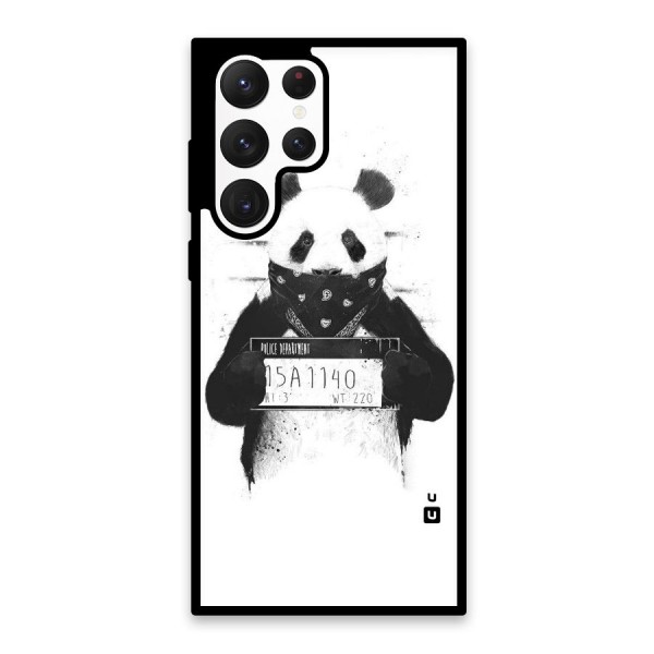Guilty Panda Glass Back Case for Galaxy S22 Ultra 5G