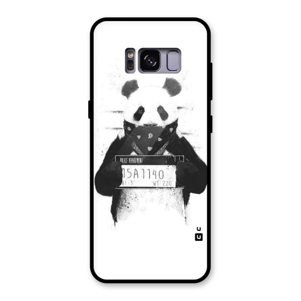 Guilty Panda Glass Back Case for Galaxy S8