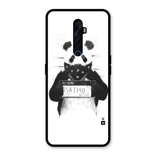 Guilty Panda Glass Back Case for Oppo Reno2 Z