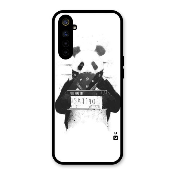 Guilty Panda Glass Back Case for Realme 6