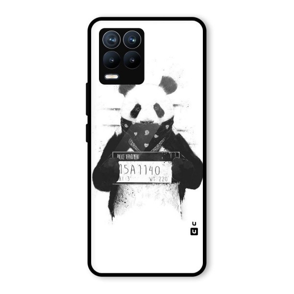 Guilty Panda Glass Back Case for Realme 8 Pro