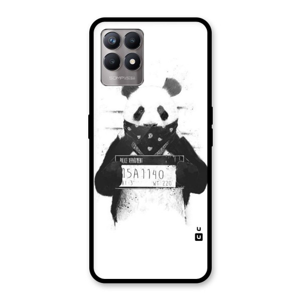 Guilty Panda Glass Back Case for Realme 8i