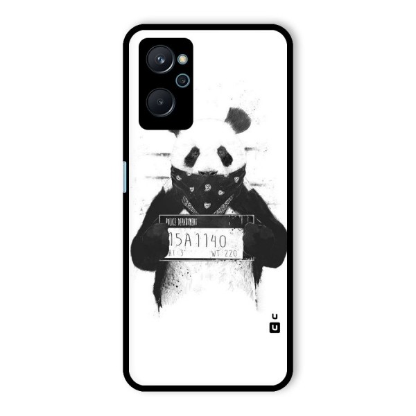 Guilty Panda Glass Back Case for Realme 9i