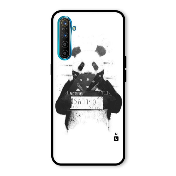 Guilty Panda Glass Back Case for Realme XT