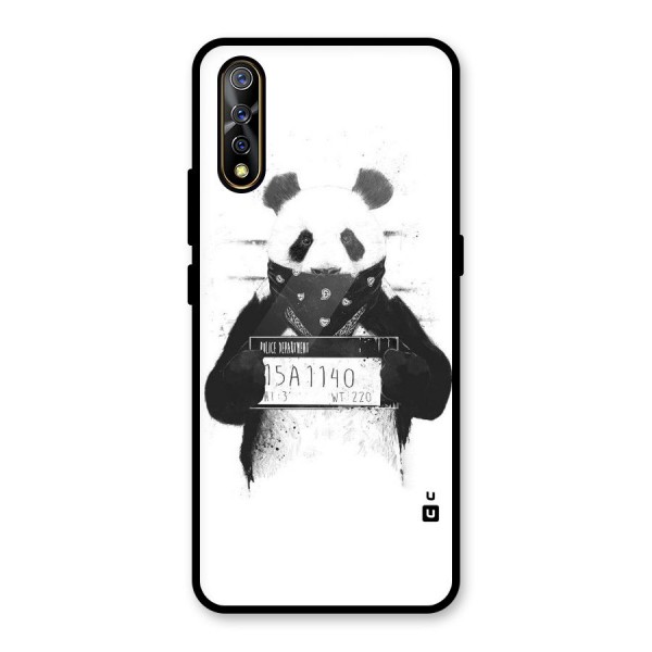 Guilty Panda Glass Back Case for Vivo Z1x