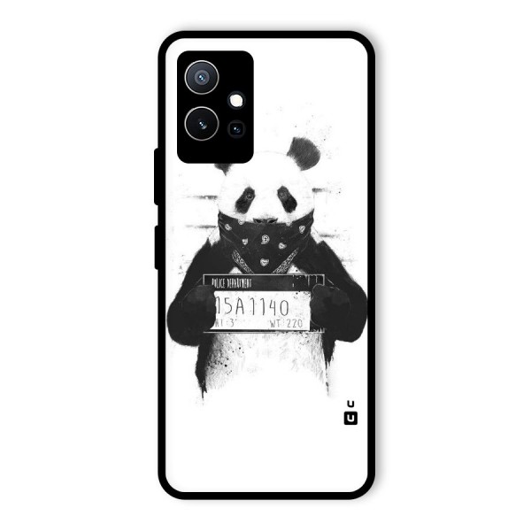 Guilty Panda Glass Back Case for Vivo iQOO Z6