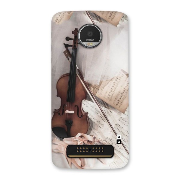 Guitar And Co Back Case for Moto Z Play