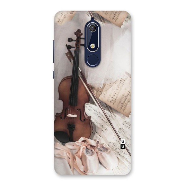 Guitar And Co Back Case for Nokia 5.1