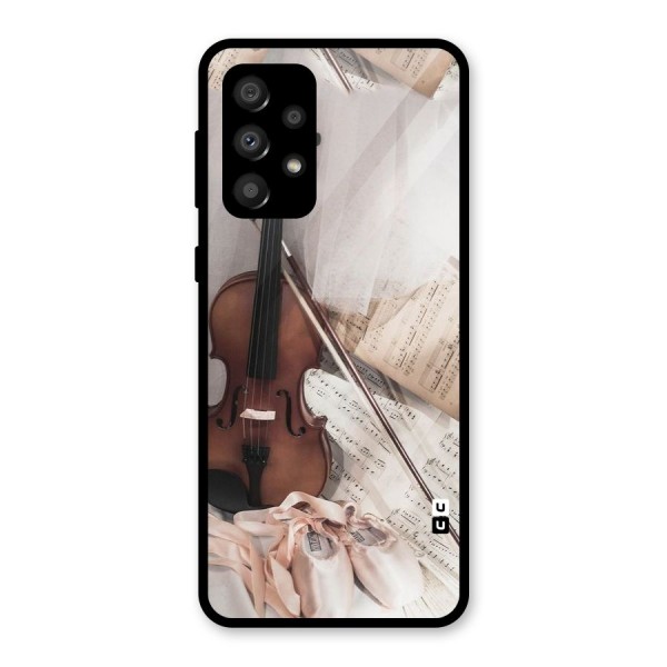 Guitar And Co Glass Back Case for Galaxy A32