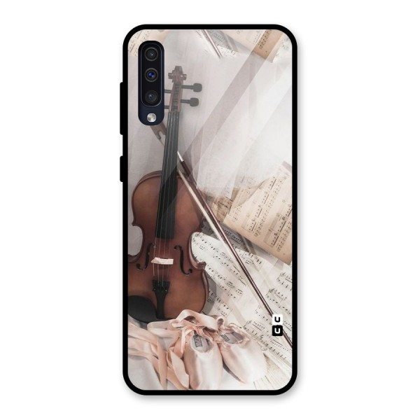 Guitar And Co Glass Back Case for Galaxy A50s