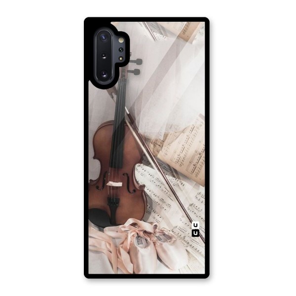 Guitar And Co Glass Back Case for Galaxy Note 10 Plus