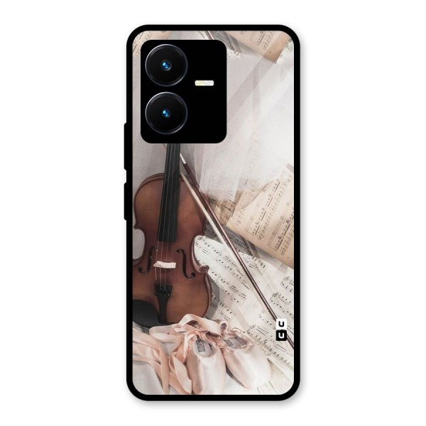 Guitar And Co Glass Back Case for Vivo Y22