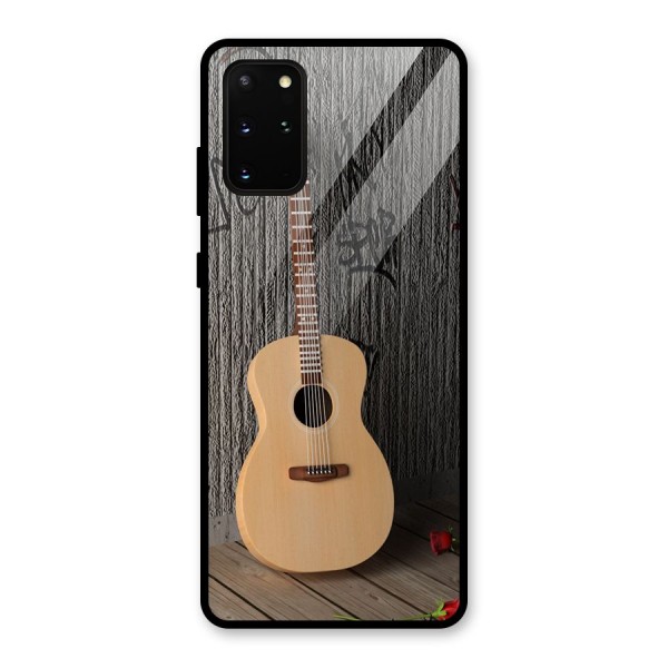 Guitar Classic Glass Back Case for Galaxy S20 Plus