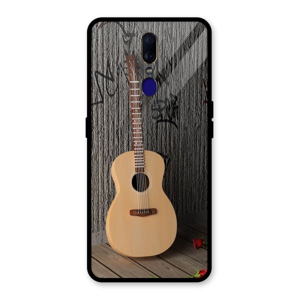 Guitar Classic Glass Back Case for Oppo F11