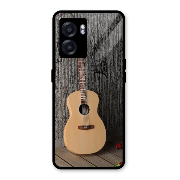 Guitar Classic Glass Back Case for Oppo K10 (5G)