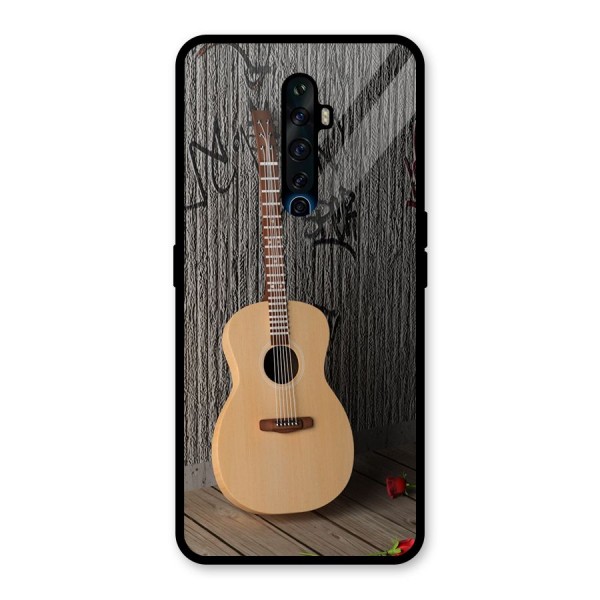 Guitar Classic Glass Back Case for Oppo Reno2 Z