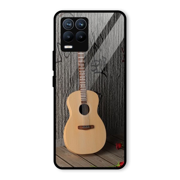 Guitar Classic Glass Back Case for Realme 8 Pro