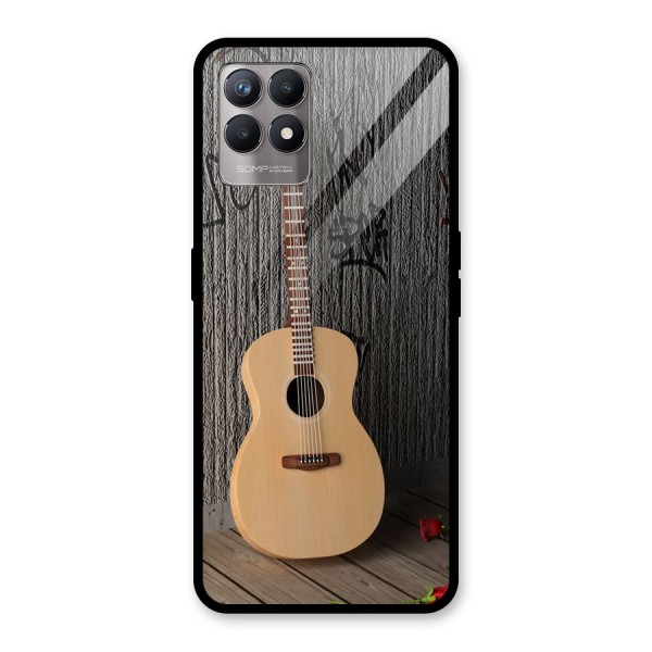 Guitar Classic Glass Back Case for Realme 8i