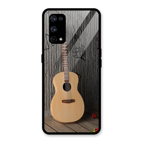 Guitar Classic Glass Back Case for Realme X7 Pro