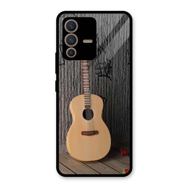 Guitar Classic Glass Back Case for Vivo V23 5G