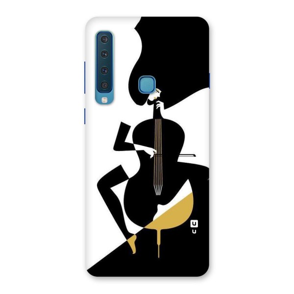 Guitar Women Back Case for Galaxy A9 (2018)