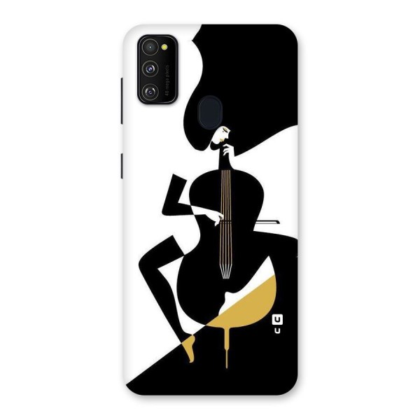 Guitar Women Back Case for Galaxy M21