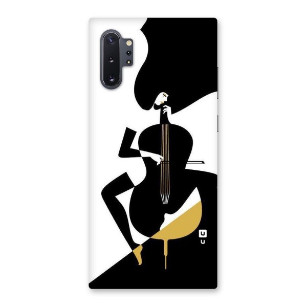 Guitar Women Back Case for Galaxy Note 10 Plus