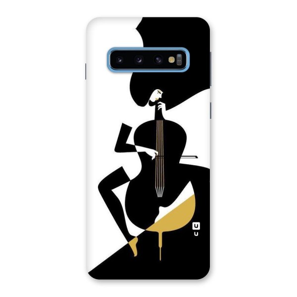 Guitar Women Back Case for Galaxy S10