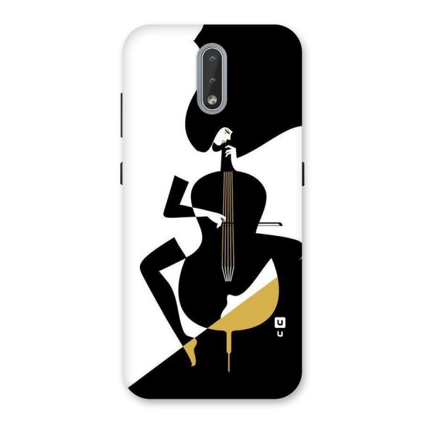 Guitar Women Back Case for Nokia 2.3