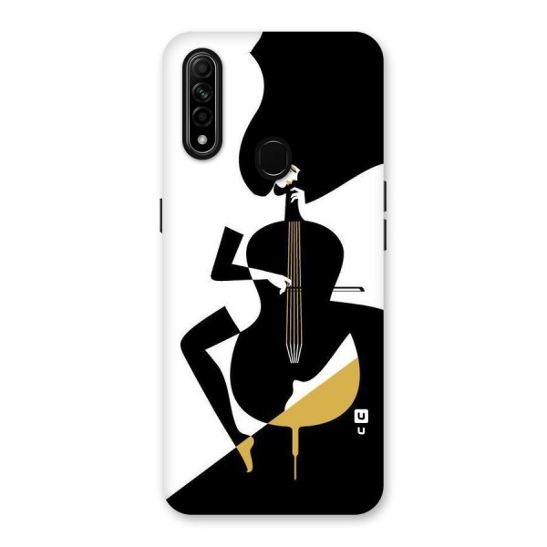 Guitar Women Back Case for Oppo A31