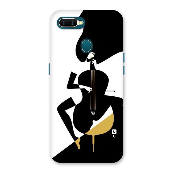 Guitar Women Back Case for Oppo A7