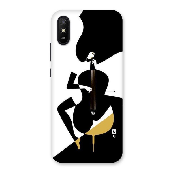 Guitar Women Back Case for Redmi 9i