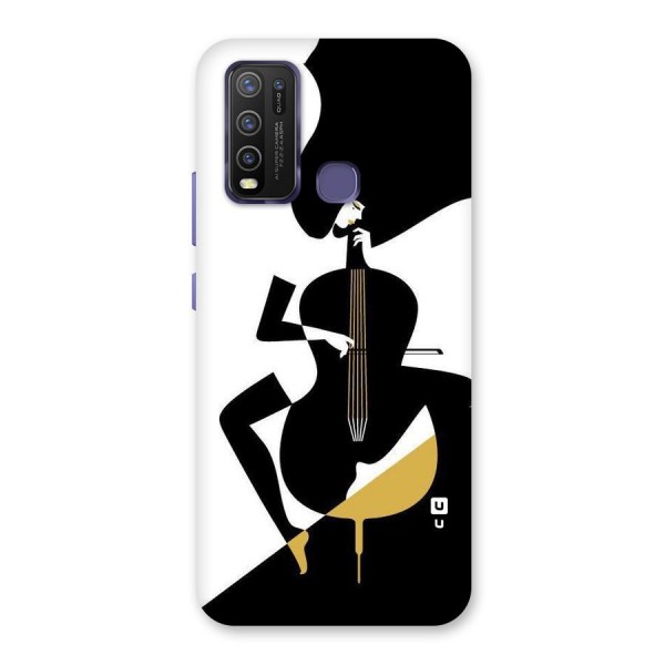 Guitar Women Back Case for Vivo Y30